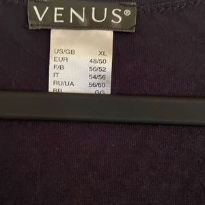 Venus - black long dress - size XL